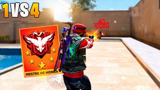 PARTIDAS EXTREMAMENTE DIFICEIS RUMO AO ELITE SOLO VS SQUAD!! FREE FIRE MOBILE