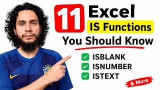 11 Excel IS Functions You Should Know (ISBLANK, ISNUMBER, ISTEXT & More)