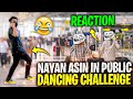 NayanAsin Dance Challenge In public Airport Gone Wrong 😱 #shorts