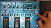 Boss Me 50 My Favorite Settings Youtube Boss Me 50 My Favorite Settings Youtube