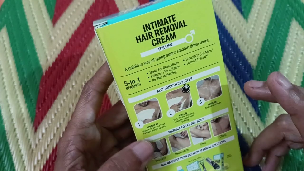 Bombay Shaving Company Hair Removal Cream |Best Intimate Hair Removal Cream