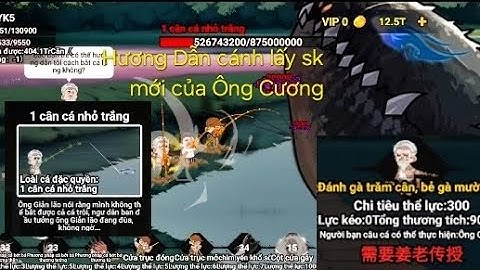 Câu Cá Vạn Cân #(builda) hương dẫn lấy sk mới của (Ông Cương)...!
