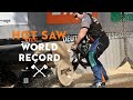 Hot saw world record  stihl timbersports