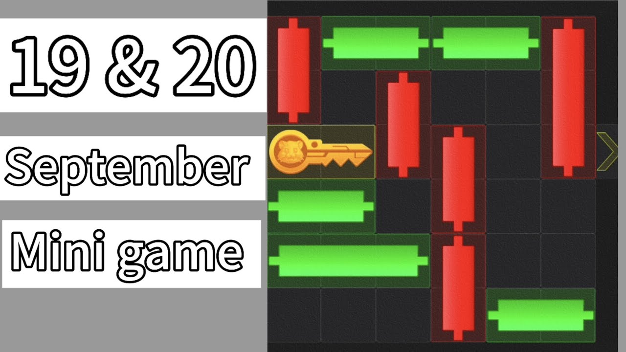 19 September Mini Game Key Puzzle Hamster Kombat 