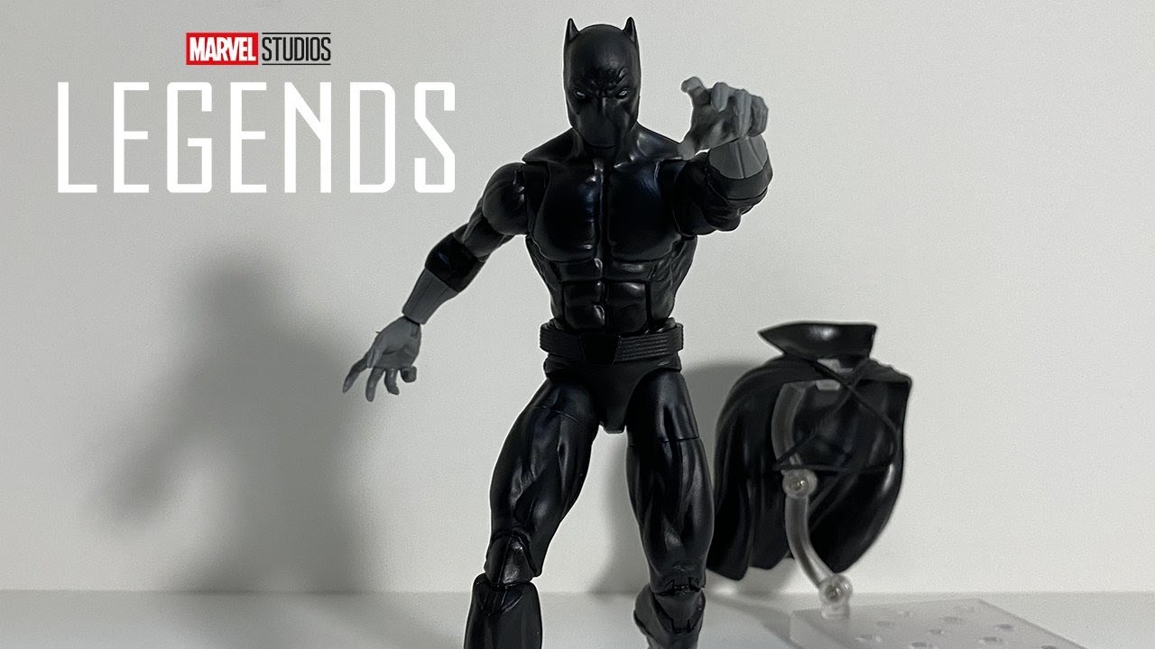 Обзор на фигурку Чёрной Пантеры | Marvel Legends Classic Comics Black Panther | Hasbro
