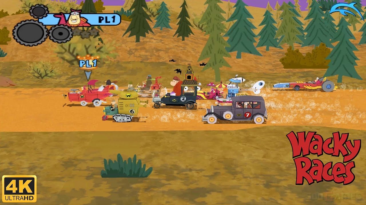 wacky races crash and dash wii