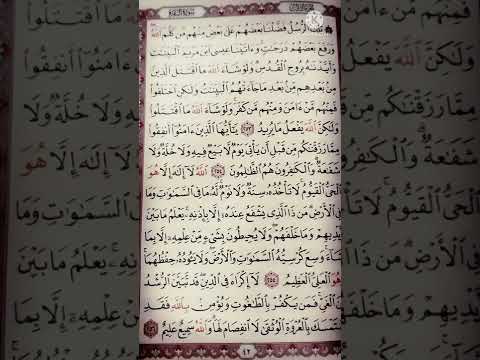 آية الكرسي هاجر منير قرآن البقرة ذكر تلاوة