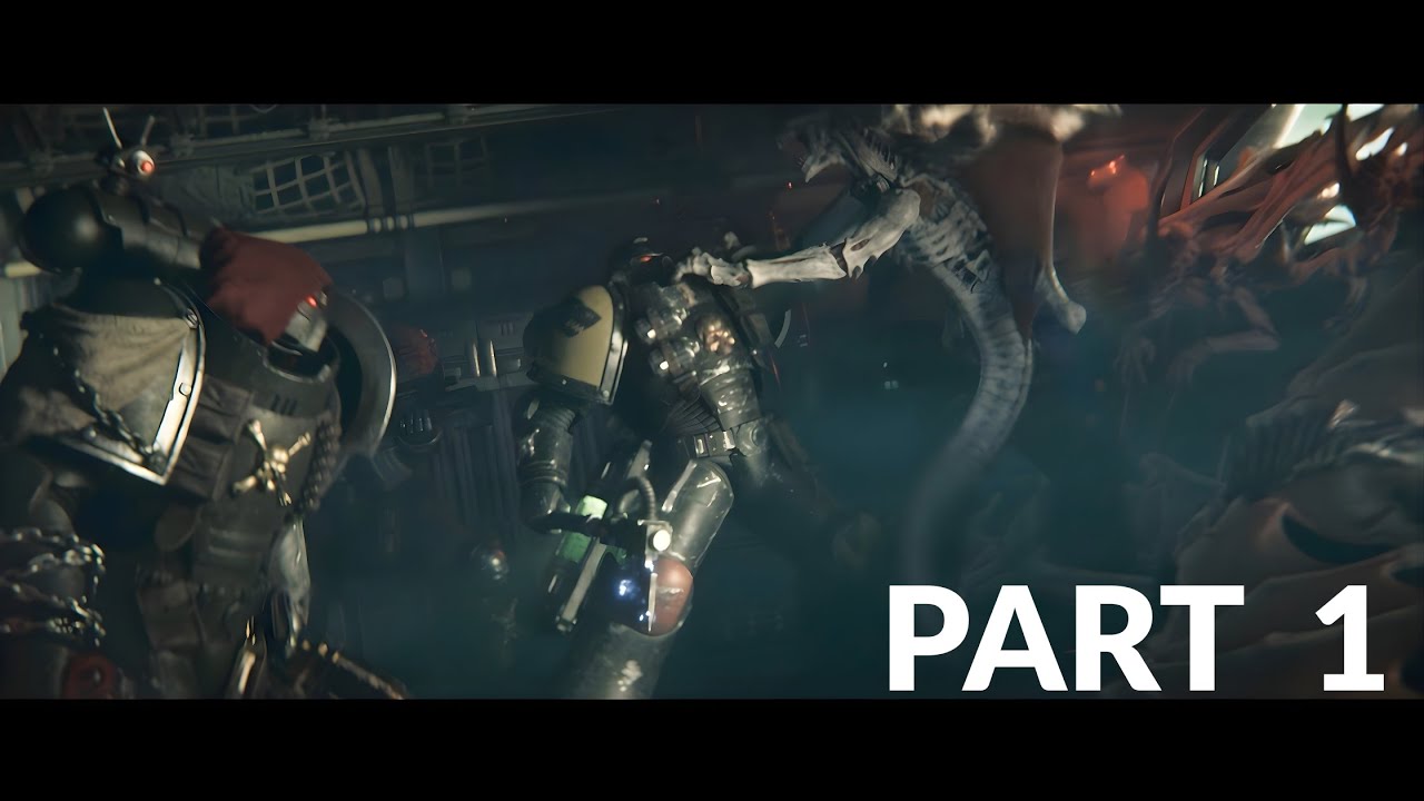 WARHAMMER 40K SPACE MARINE 2 Walkthrough Gameplay Part 1 - YouTube