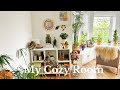 Living Room Tour I Tips how to make home a cozy space by Scandinavian minimalist