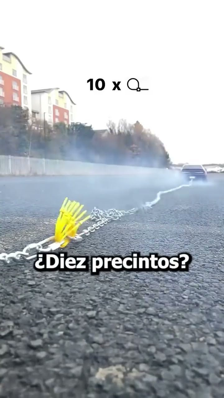 Cuantos PRECINTOS se necesitan para detener un AUTO❓??