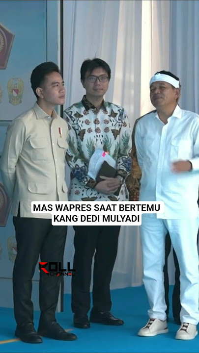 Wapres Gibran Saat Bertemu Kang Dedi Mulyadi #gibran #kangdedimulyadi #gibranrakabumingraka