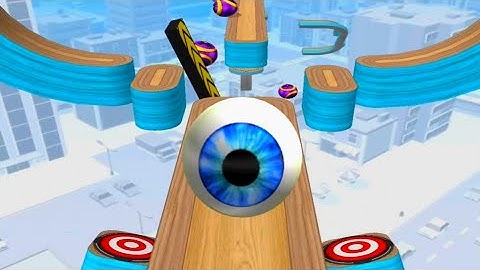 Going Balls : Super Speedrun New Eyeball Gameplay Level 648 - 656