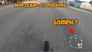Making My Mini Bike Faster With 30 Dollars! 1.3 stamp rocker 212 predator