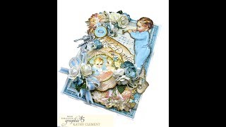 Graphic 45 Little Boy Blue Card Folio with Little Darlings DCE