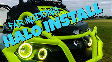 FAR MUDDING HALO INSTALL ON A 2020 CANAM OUTLANDER 850 XMR- Detailed instructions, easy install.