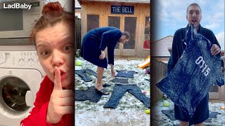 When Mum freezes all Dads clothes 🥶👖