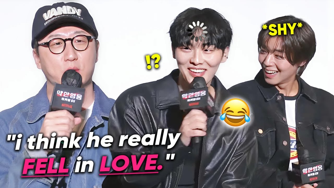 Jihoon and Hyunwook VS Director (Weak Hero Class 2 funny moments 🤣)