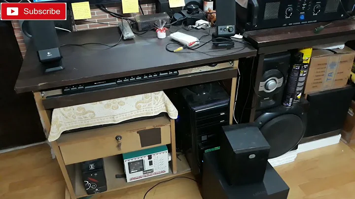 Logitech R20 Multimedia 2.1 Speaker Test With Big 6 Inch Subwoofer // sweton // The technobooy