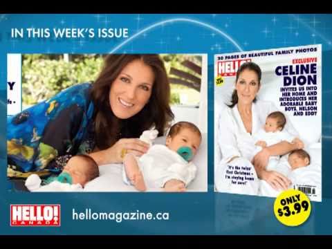 Hello! Canada featuring Celine Dion and her adorab...