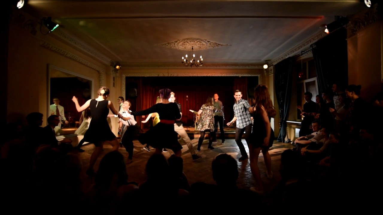 Lindyhop.lt Intermediate grupės pasirodymas