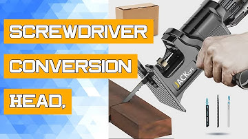 Screwdriver Conversion Head, Electric Drill to Electric Saw, Household Reciprocating Saw, Multifunct