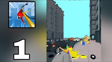 Joust Run Gameplay Walkthrough || Level 1-20 || Part 1 || {Android} By Rollic Games