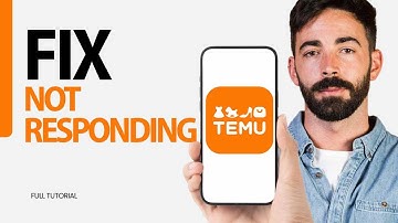 How To Fix Not Responding On Temu App 2024