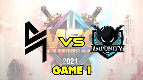 MSC 2021 BLACKLIST INTL VS IMPUNITY KH GAME 1