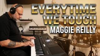 Maggie Reilly - Everytime We Touch | MIDI Keyboard Cover (Piano Setup) screenshot 4