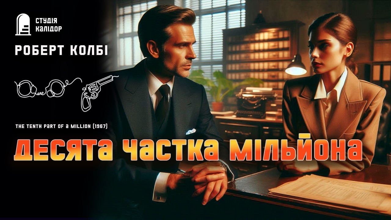 Роберт Колбі ДЕСЯТА ЧАСТКА МІЛЬЙОНА #детектив #зрада #аудіокнигиукраїнською #химерне #афера #трилер