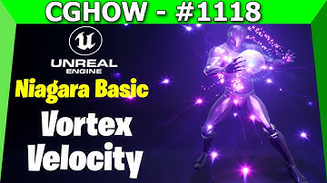 UE5.3 Niagara Basic | Vortex Velocity | #32
