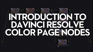 Introduction to Davinci Resolve Nodes
The Node system within the Color page of Davinci Resolve is much more powerful than simply layers in other systems. In this tutorial, I get you started understanding the basic principles of nodes and the most common nodes to use. In a future video, we will go into more advanced nodes.
Definitive Guide to Davinci Resolve 15
https://amzn.to/2qDl9E4
If you like these videos, please consider supporting me on Patreon
https://www.patreon.com/kerryg Introduction to Davinci Resolve Nodes
