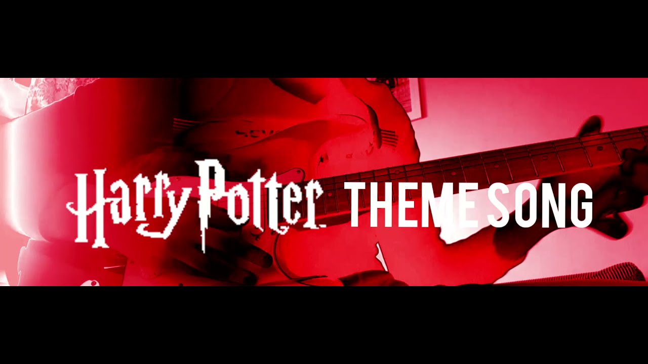 HARRY POTTER THEME SONG ELECTRIC GUITAR COVER YouTube