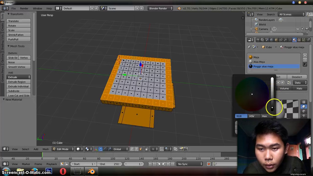  Cara  membuat  animasi  di  Blender  Part 1 YouTube