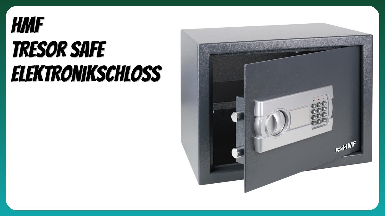 BEWERTUNG (2025): HMF Tresor Safe Elektronikschloss. Infos