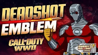 COD-WWll DEADSHOT EMBLEM TUTORIAL │BATMAN │1080P