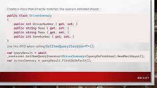 Querying Nested Properties in Cosmos DB from .NET 8 Efficiently