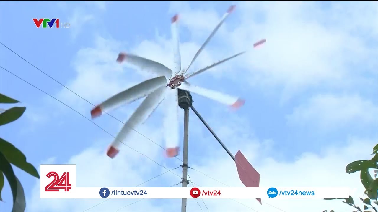 ⁣Gặp lão nông ở miền Tây tự mày mò chế tạo điện gió với kinh phí 25 triệu đồng| VTV24