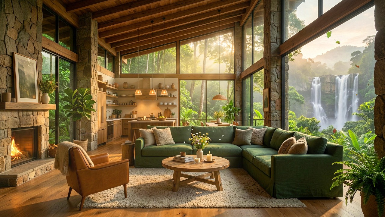 Cozy March Jazz Courtyard | Gentle Spring Morning Café Ambience for Calm & Clarity