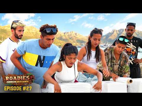 MTV Roadies Journey In South Africa (S18) | Full Ep 27 | Bhatia & Nandu Win the Tie Tie Fish Task!