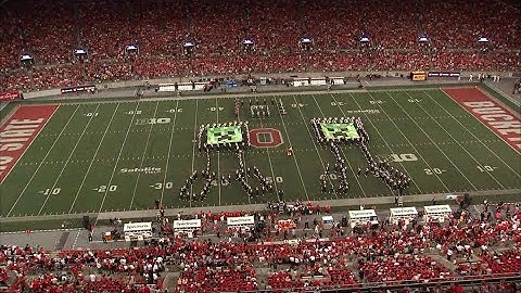 Ohio State Marching Band performs 