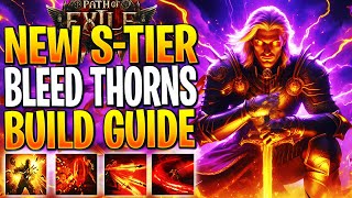 100% THORNS BLEED WARRIOR BUILD! POE 2 Thorns Build Guide