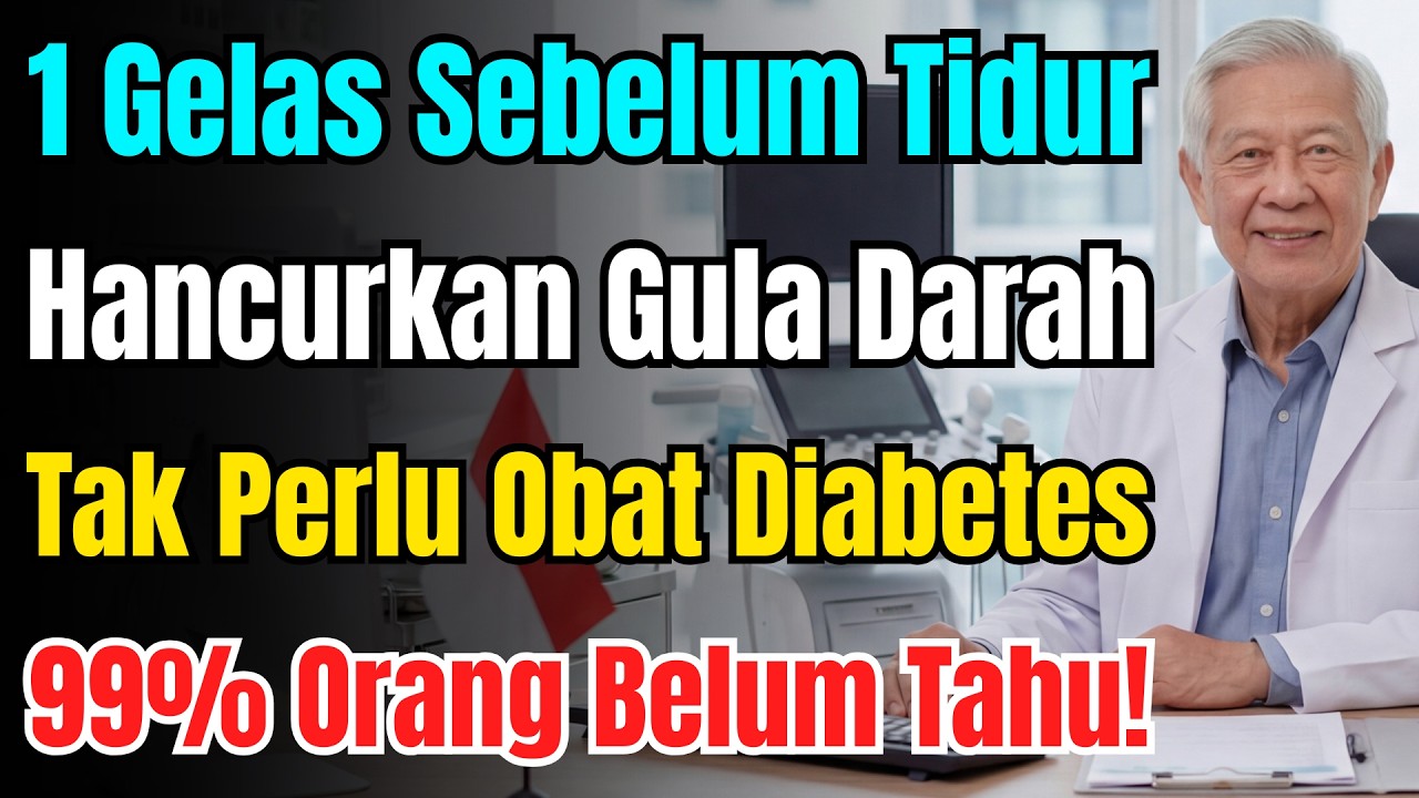 Konsumsi Bubuk Ini Sebelum Tidur! Bebas Obat Diabetes. Rahasia Dokter Turunkan Gula Darah