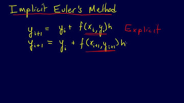 7.2.5-ODEs: Implicit Euler
