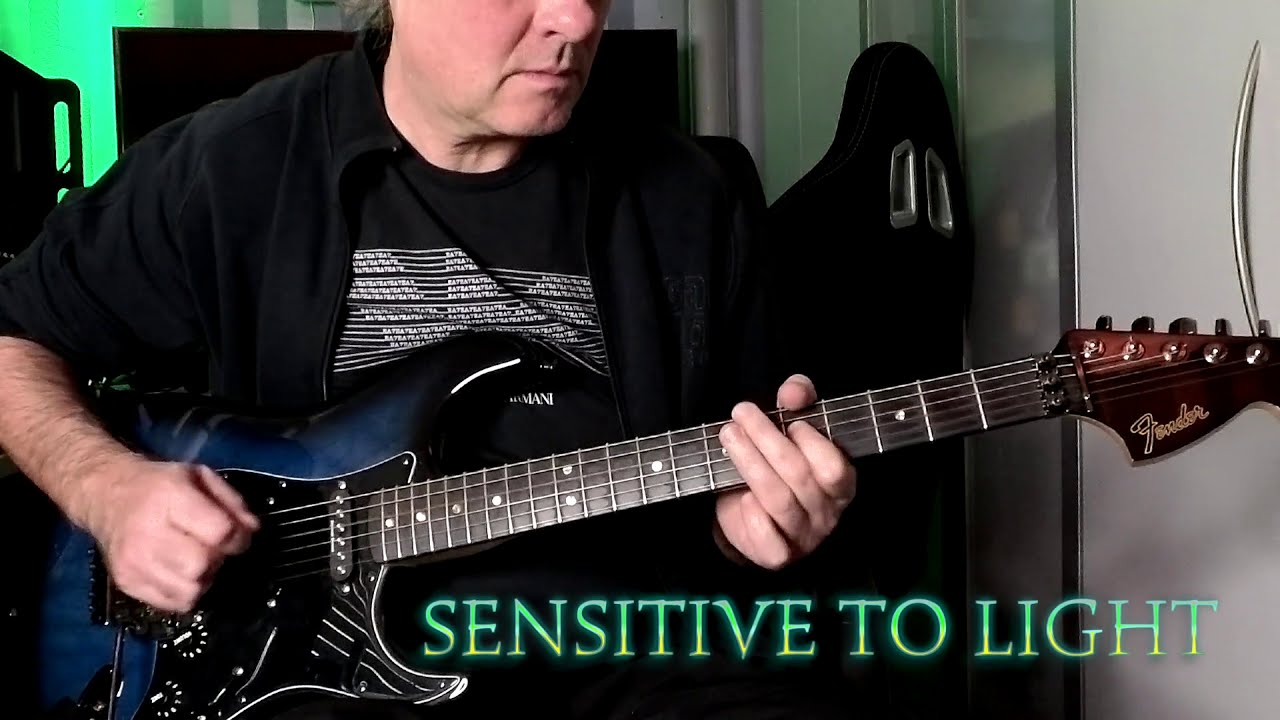 Sensitive To Light - Rainbow Guitar Cover