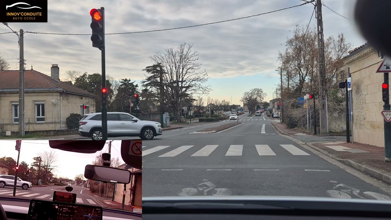 C2e  Détecter, identifier et franchir les intersections suivant le régime de priorité : les feux.