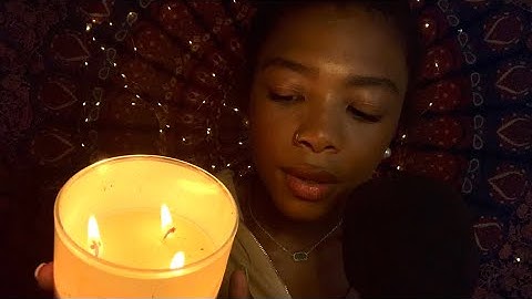 ASMR close up whispering + positive affirmations & counting