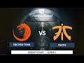 Fnatic vs tnc pro team  ti7 sea qualifiers 2017  group stage  best of 1