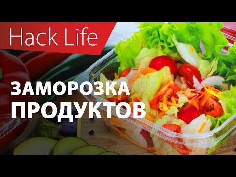 Как правильно замораживать продукты? Увеличиваем срок хранения