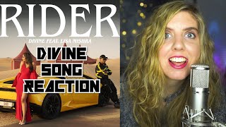 DIVINE - RIDER Feat Lisa Mishra - REACTION by German Gayika | Kanch, Stunnah Beatz | german girl
